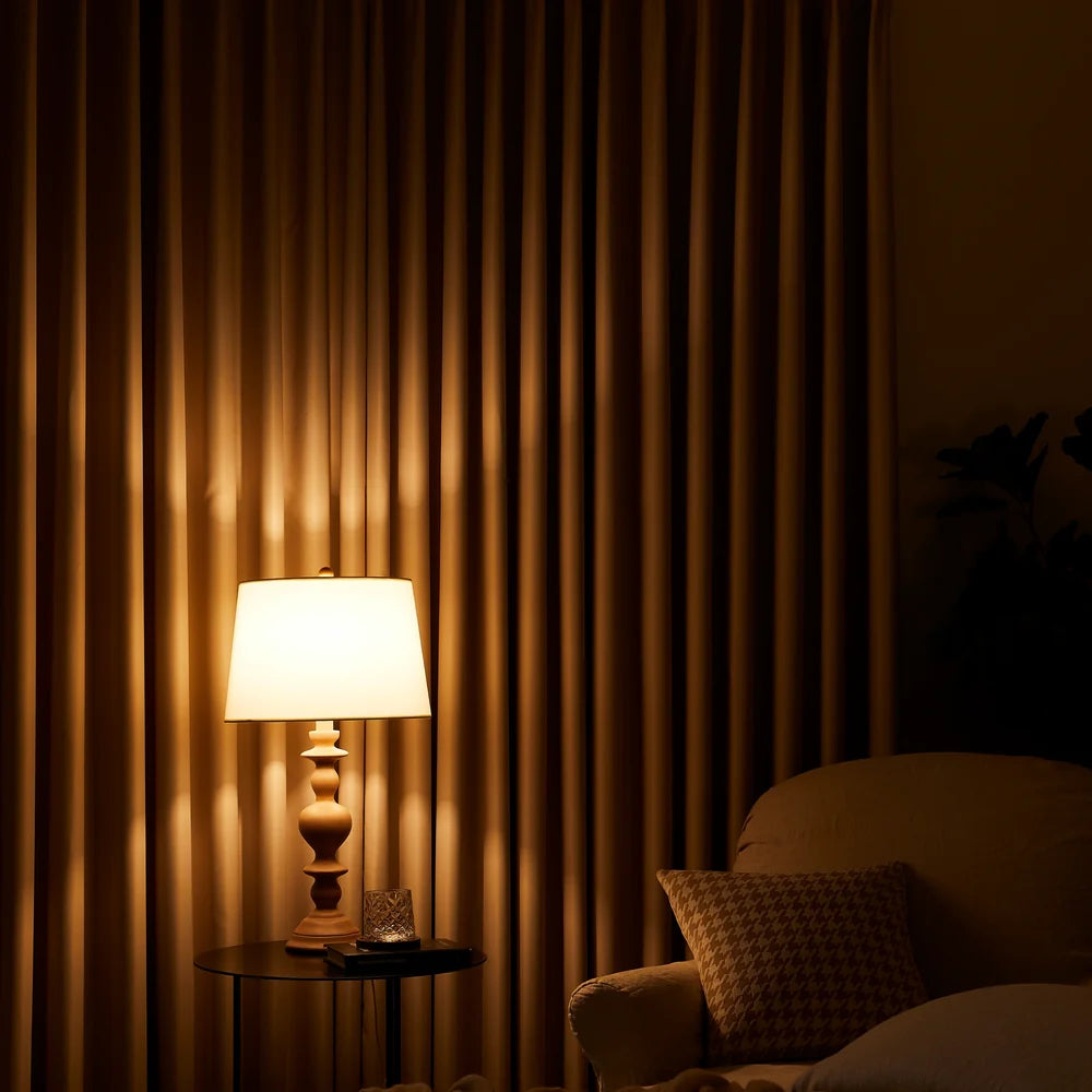 Ready to Ship – Noctura Flame Retardant Blackout Curtains, 1 Set additional product information