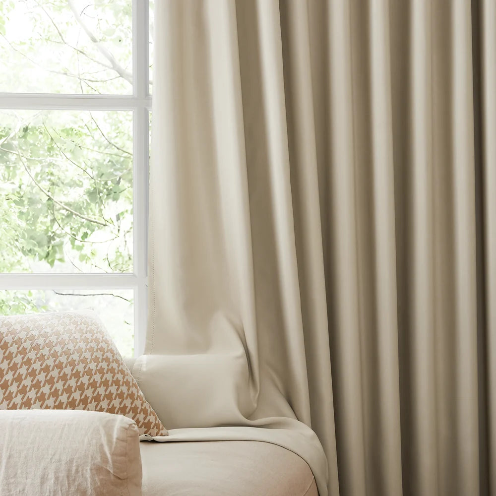 Ready to Ship – Noctura Flame Retardant Blackout Curtains, 1 Set