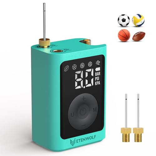 ETENWOLF Electric Ball Pump Inflation & Deflation with 2600mAh Battery ETENWOLF Electric Ball Pump Inflation & Deflation with 2600mAh Battery - B0BY1TR6Y8
