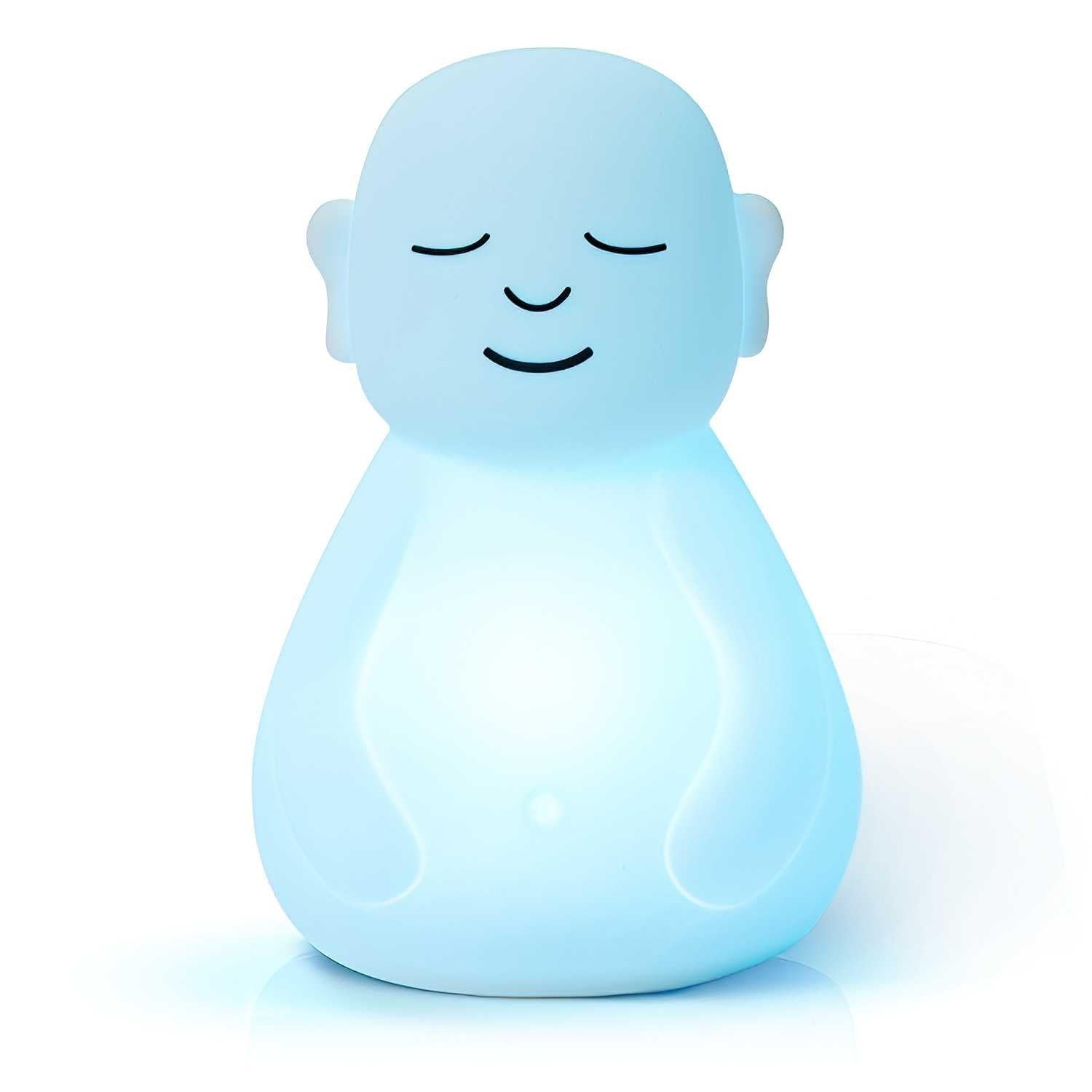 Mindsight Breathing Buddha USB rechargeable guided breathing meditation device glowing