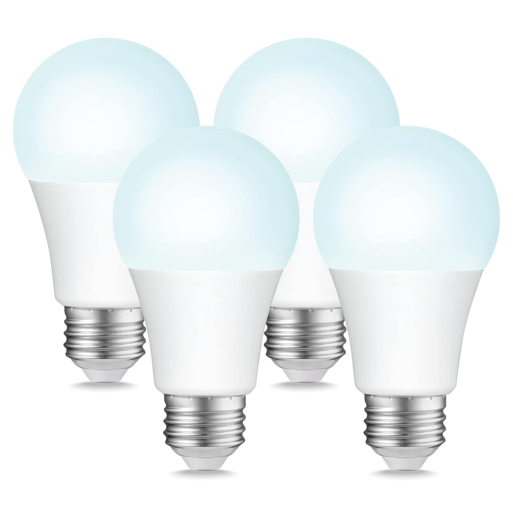 Sigalux 100W Equivalent LED Bulbs,A19 ，Daylight 5000K 1500LM, Dimmable E26 Base LED Light Bulbs, Energy Efficient 14W, 15000 Hour Lifespan for Home Lighting, 4 Pack