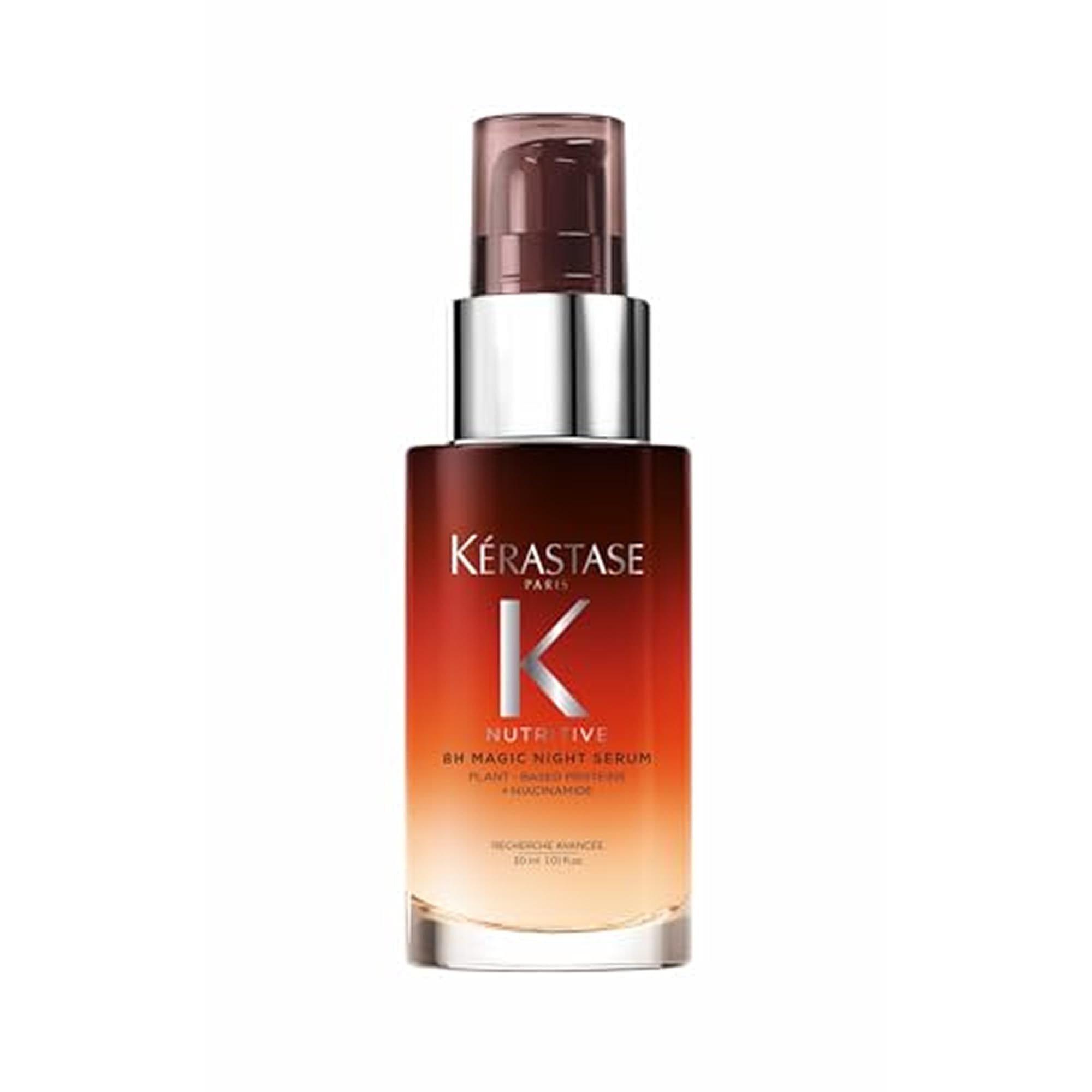 Kérastase Nutritive 8H Magic Night Serum 1.01 fl oz bottle on white background