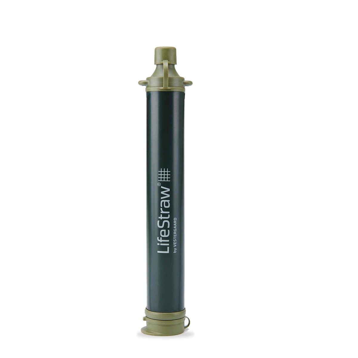 Green LifeStraw personal water filter straw