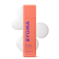 Bottle of BYOMA milky hydrating face toner with milky liquid