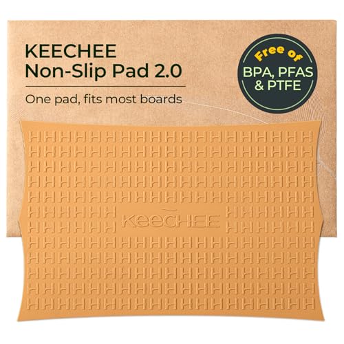 Keechee Silicone Non-Slip Mat for Cutting board, Preventing Cutting Injuries in the Kitchen Chopping Boards Feet for Kitchen Safe, Warm Gifts for Kitchen & Home Protector (Green) Keechee Silicone Non-Slip Mat for Cutting board, Preventing Cutting Injuries in the Kitchen Chopping Boards Feet for Kitchen Safe, Warm Gifts for Kitchen & Home Protector (Green) - B0FR974SLW