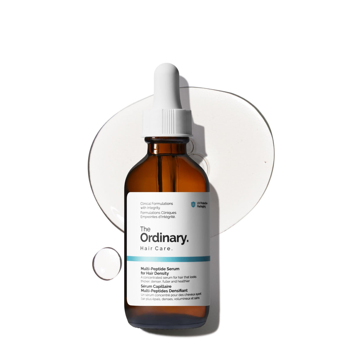 Bottle of The Ordinary Multi-Peptide Hair Density Serum 2 fl oz