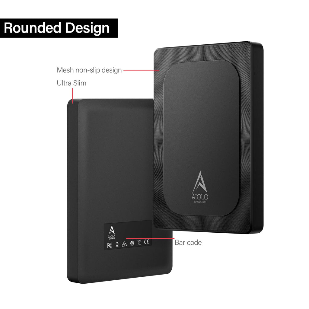 Aiolo Innovation 500GB External Hard Drive Ultra Slim Portable HDD-USB 3.0 for PC, Mac, Laptop, PS4, Xbox one,Xbox 360 HD-A4 image 5