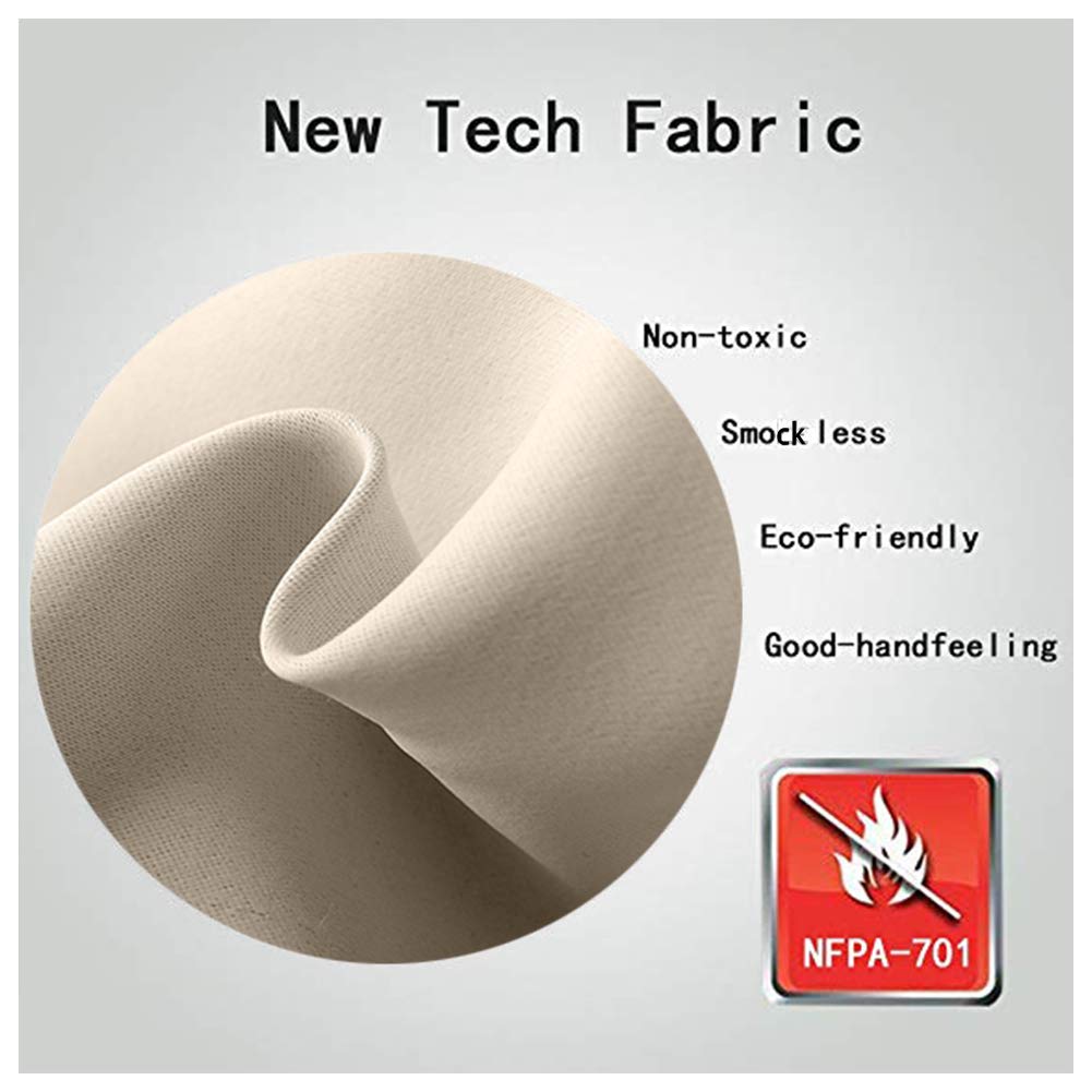 Ready to Ship – Averra Flame Retardant Curtains, 1 Set image 4