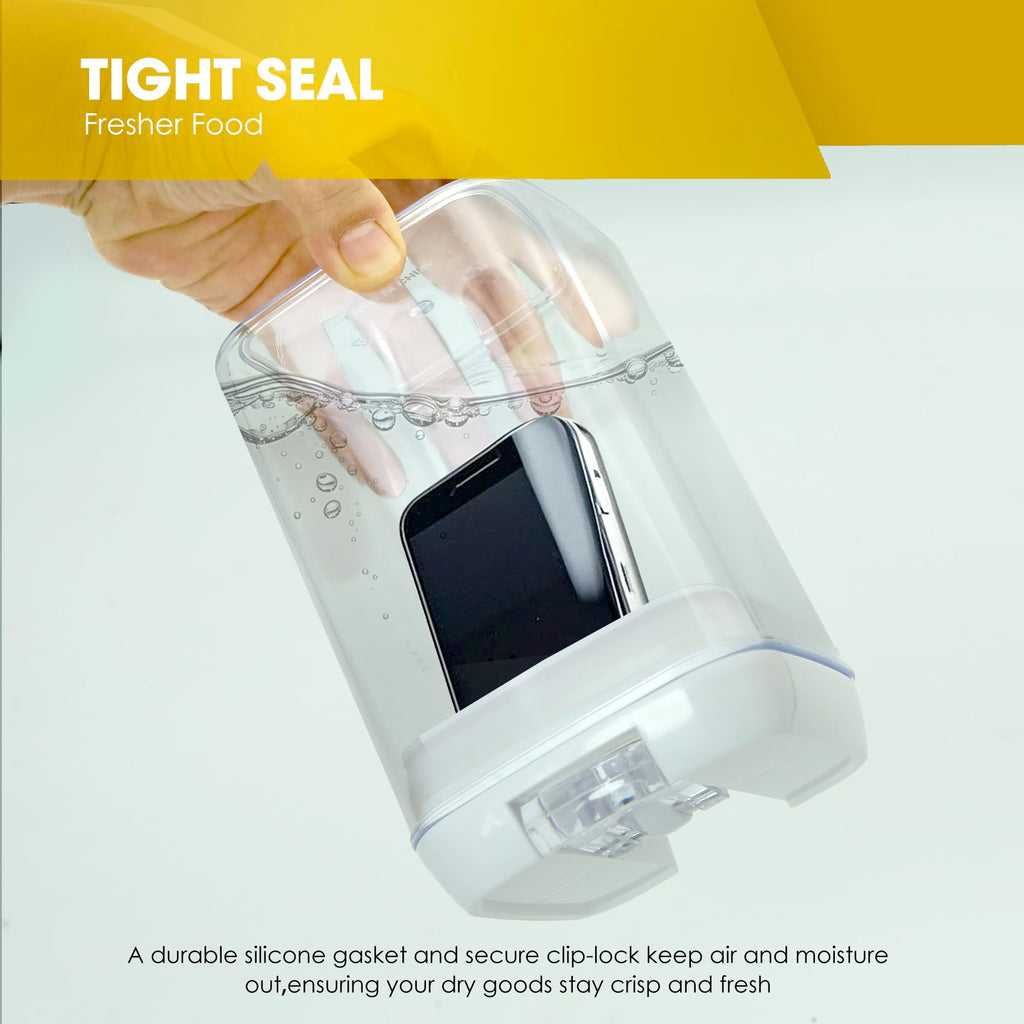 Airtight Food Storage Containers with Lids, 7-Piece BPA-Free Canister Set image 4