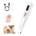Mcbazel micro precision pet trimmer, handheld shaver featuring LED light