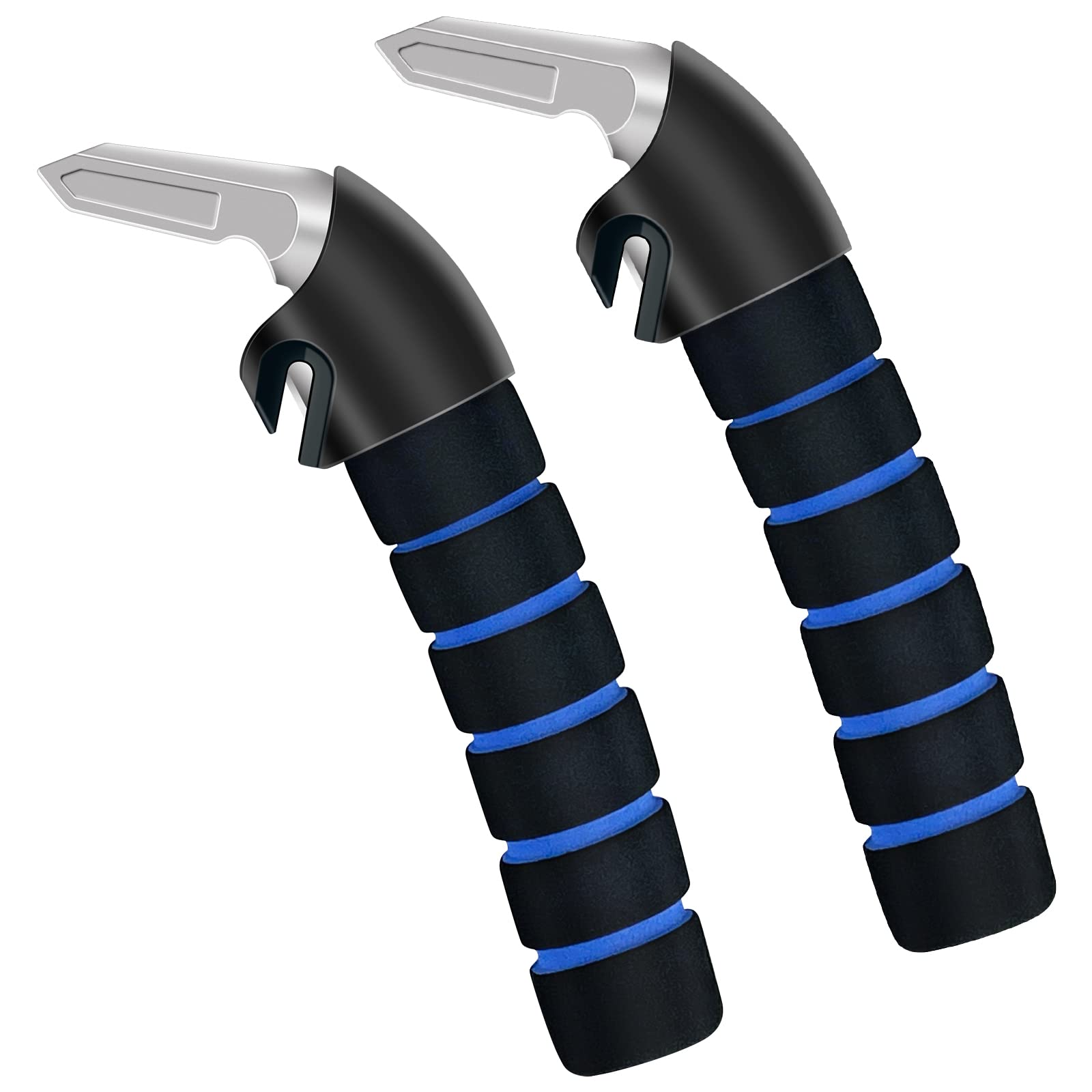 KOUNATSURI two-pack car door handle assist grips installed on a car door to aid seniors and disabled users