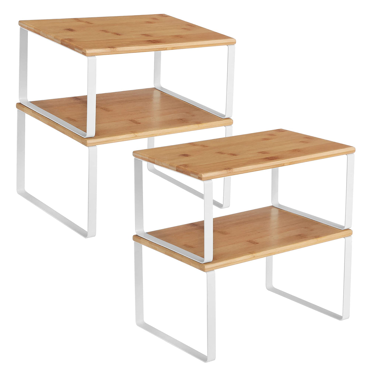 SONGMICS SONGMICS Cabinet Organizer Shelf, Set of - Kitchen & Dining