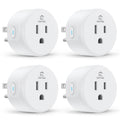 EIGHTREE white WiFi smart plug showing front and plug prongs