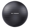 Trideer stability exercise ball inflated next to an included hand pump