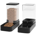 Black Wefeedy 3.3L automatic cat feeder and gravity water dispenser with food bowl