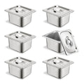 TSUBOR TSUBOR 6 Set Stainless Steel Hotel - Tables & Desks