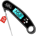 Meat Thermometer Digital, Food Thermometer for Cooking, Black