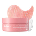 BIODANCE hydrogel under-eye patches jar with single patch on fingertip