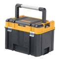 DEWALT TSTAK deep extra-large yellow black tool box, long handle, fixed divider