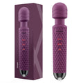 bed geek handheld cordless wand massager with silicone head and USB charging cable