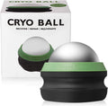 Phyya Rehab massage ice roller ball showing textured cooling head and handle
