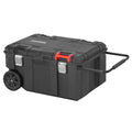 CRAFTSMAN VersaStack 30 gallon rolling tool chest in red and black on casters