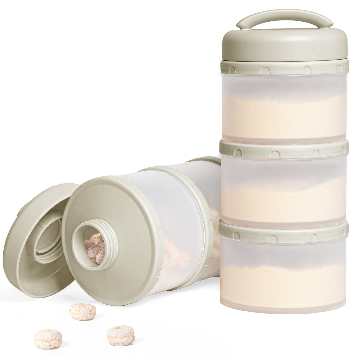 Termichy Termichy Stackable Formula Dispenser Portable: Milk - Feeding