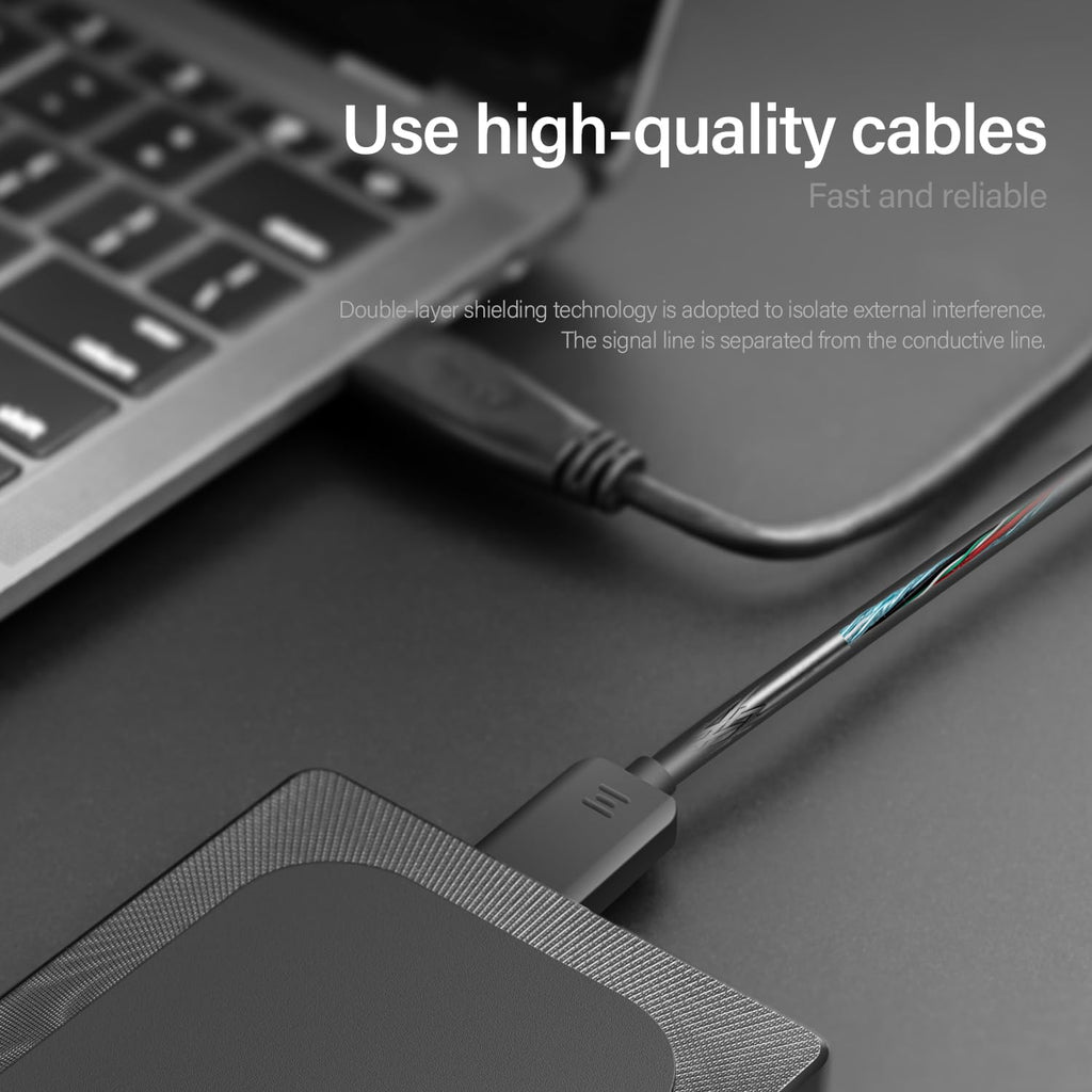 Aiolo Innovation 500GB External Hard Drive Ultra Slim Portable HDD-USB 3.0 for PC, Mac, Laptop, PS4, Xbox one,Xbox 360 HD-A4 image 7