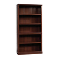 Sauder 5-shelf bookcase in Select Cherry finish