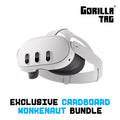 Meta Quest 3 512GB VR headset with controllers and Gorilla Tag game bundle packaging