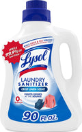 90oz bottle of Lysol Laundry Sanitizer Liquid in Crisp Linen scent