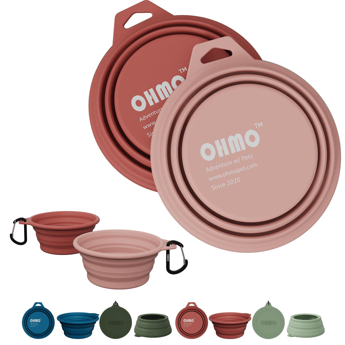 OHMO OHMO Collapsible Dog Bowls for Pet - Dog Supplies