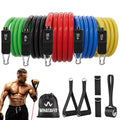 WHATAFIT WHATAFIT Resistance Bands with Handles, 5-Level - Fitness Equipment
