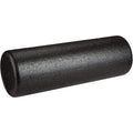 Black 18-inch Amazon Basics high-density foam roller