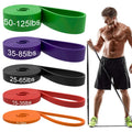 ROSAPOAR multicolor resistance exercise bands in varying tensions