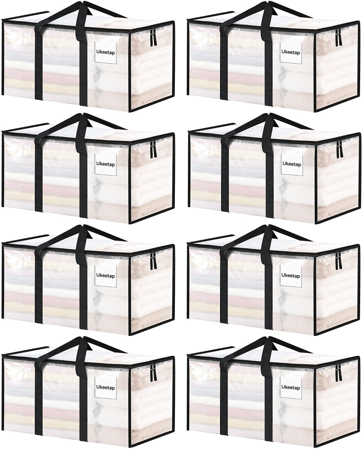 ukeetap ukeetap 8 Pack Extra Large Clothes - Storage & Organization