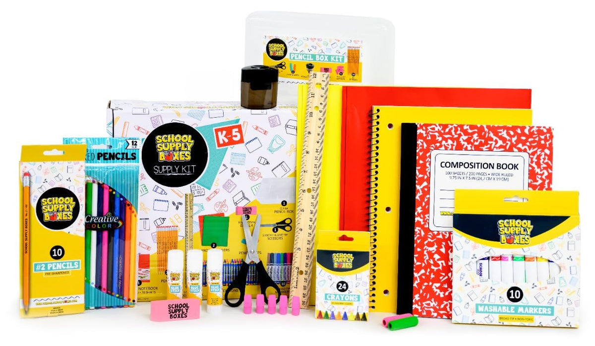 School Supply Boxes Back to School Supply - Office Supplies