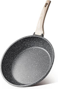 CAROTE 8-inch granite nonstick skillet on white background