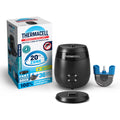 Thermacell E-ZoneGuard Patio Max mosquito repellent unit on a patio with charging dock