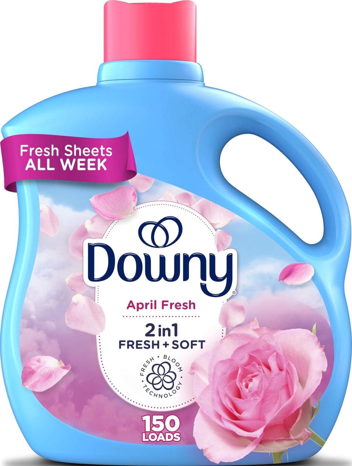 Bottle of Downy April Fresh Fabric Softener Liquid 111 fl oz