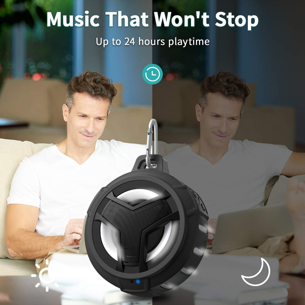 EBODA Bluetooth Shower Waterproof Speaker Portable Gifts for Kayak Teens image 7