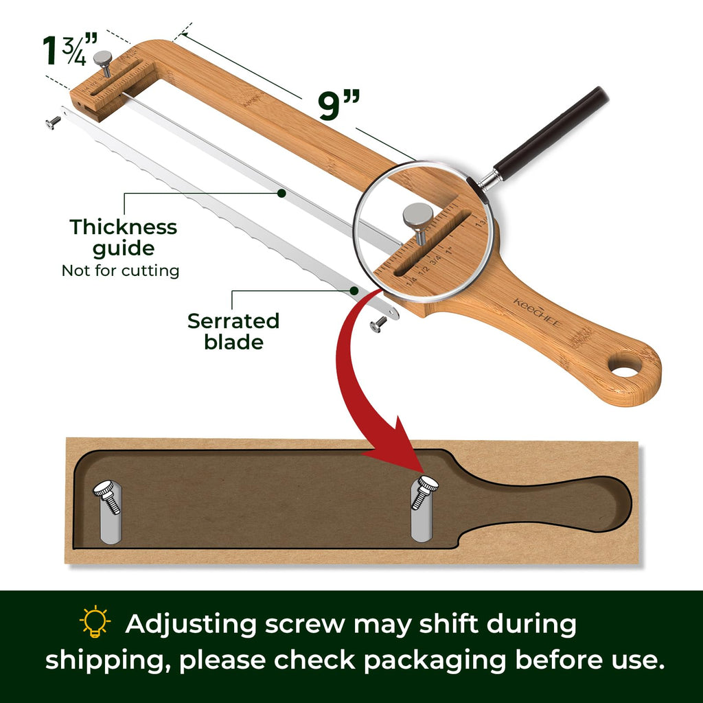 keechee Adjustable Bread Knife for Sourdough and Homemade Loaves image 7
