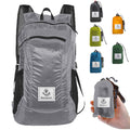 Silver 4Monster 16L packable hiking backpack unfolded