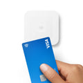 Square second-generation contactless and chip card reader in white