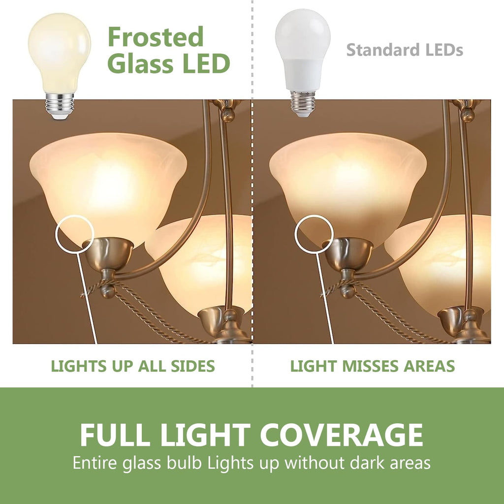 8.5W (60W Replacement), 800LM, 2700K Soft White, Dimmable, E26 Medium Base, Pack of 6 for Home and Office image 4