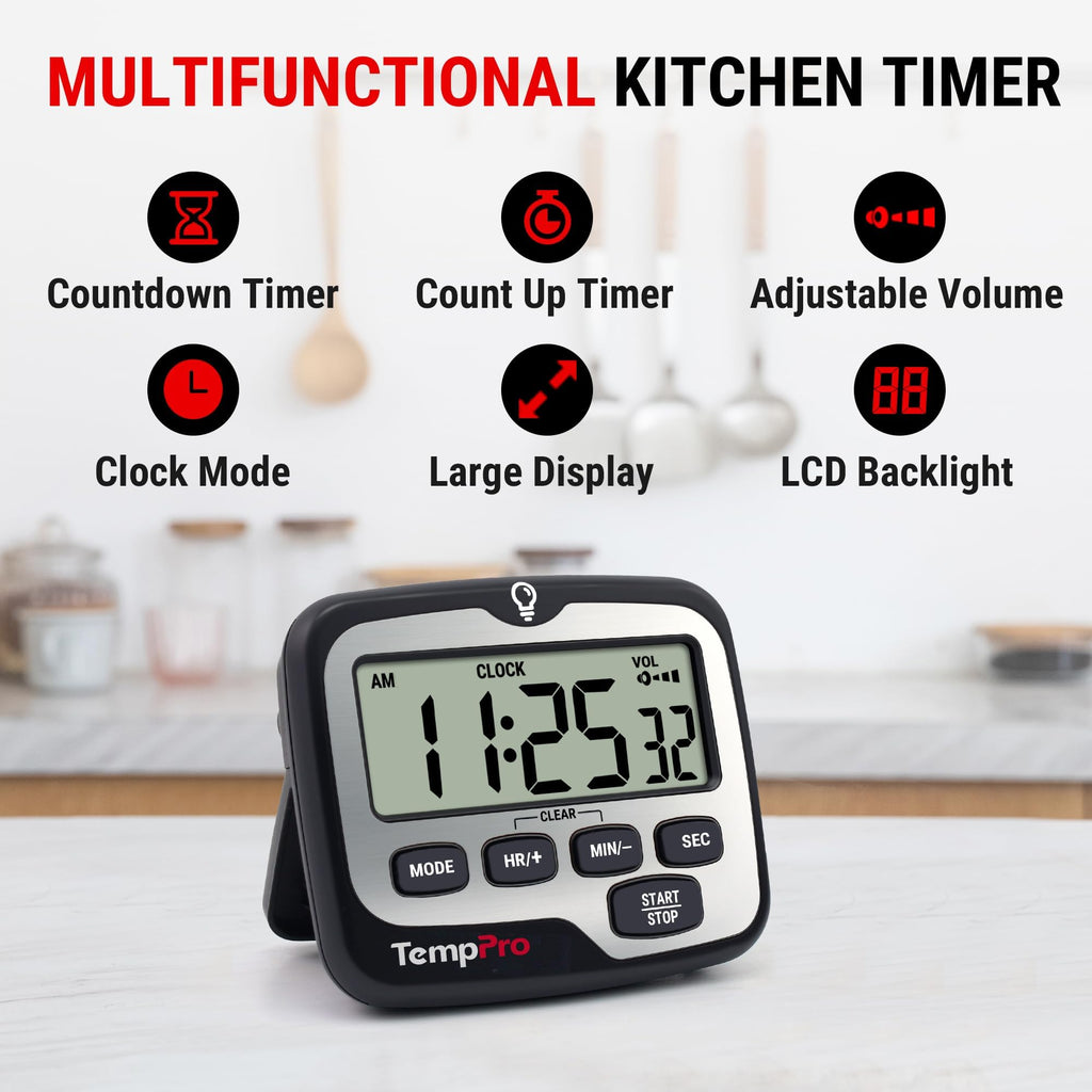 Digital Timer Clock with Alarm image 2