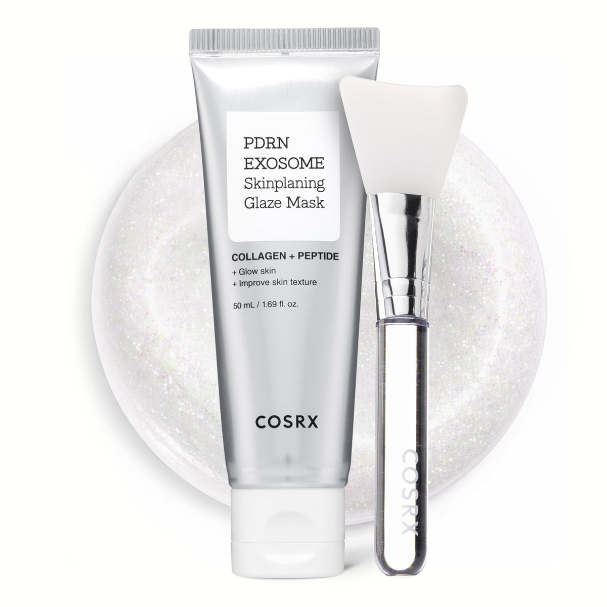 Jar of COSRX PDRN Exosome Overnight Face Mask 1.69 fl oz