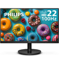 Philips 22-inch FHD VA computer monitor on stand, slim bezels