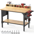 NORTHSKY 48-inch adjustable-height workbench on casters, heavy-duty steel frame
