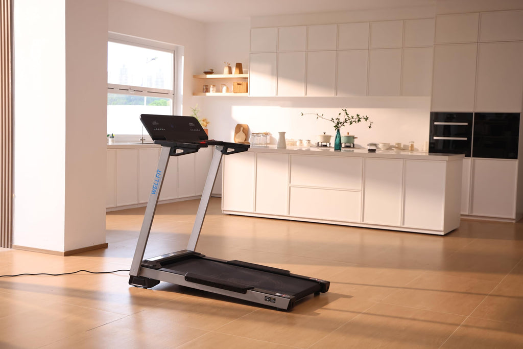 WELLFIT Treadmill for Home, 2 Level Incline Heavy Duty Treadmills image 9